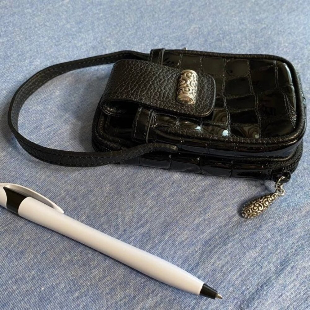 Brighton Patent Leather Wristlet